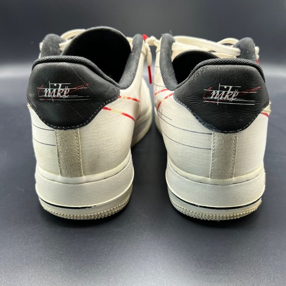 Nike Air Force 1 Low Script Swoosh Sneakers Men's Size 11.5 - Picture 8 of 13